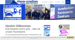 Desktop Screenshot of juergenschroeder.com